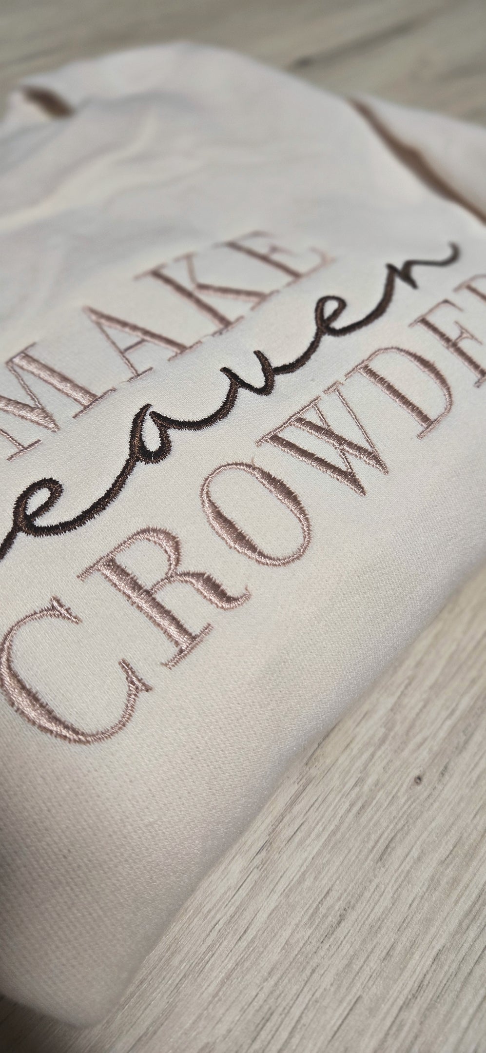 Make Heaven Crowded Pullover (PRE-ORDER)