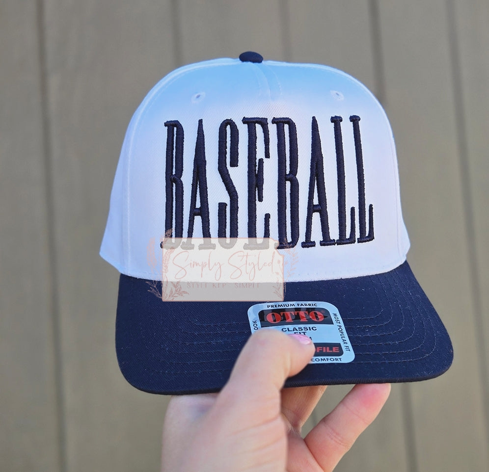 Custom Puff Embroidered Hat