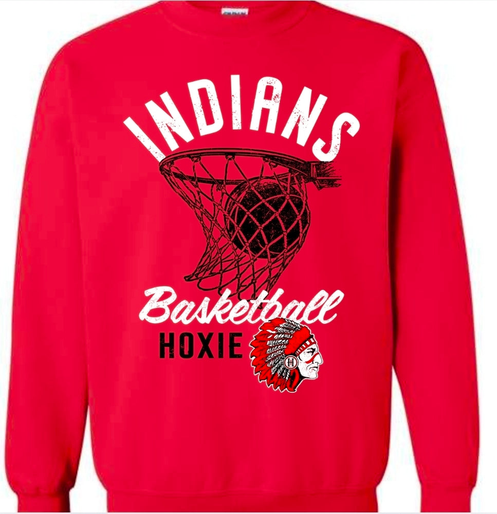 Hoxie Indian Basketball Shirt Fundraiser Design #2