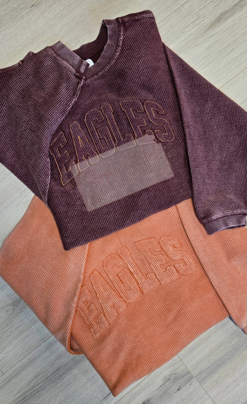 CUSTOM Raggy Embroidered Crewneck