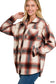 Oversized Plaid Longline Shacket