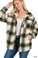 Oversized Plaid Longline Shacket