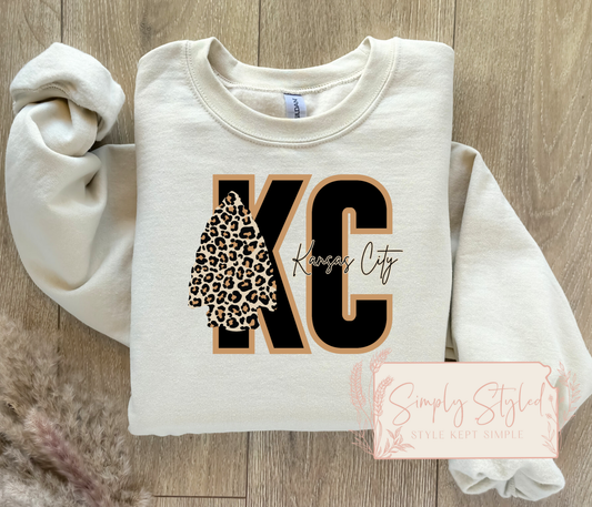 Leopard KC Inspired Sweater Pre-Order