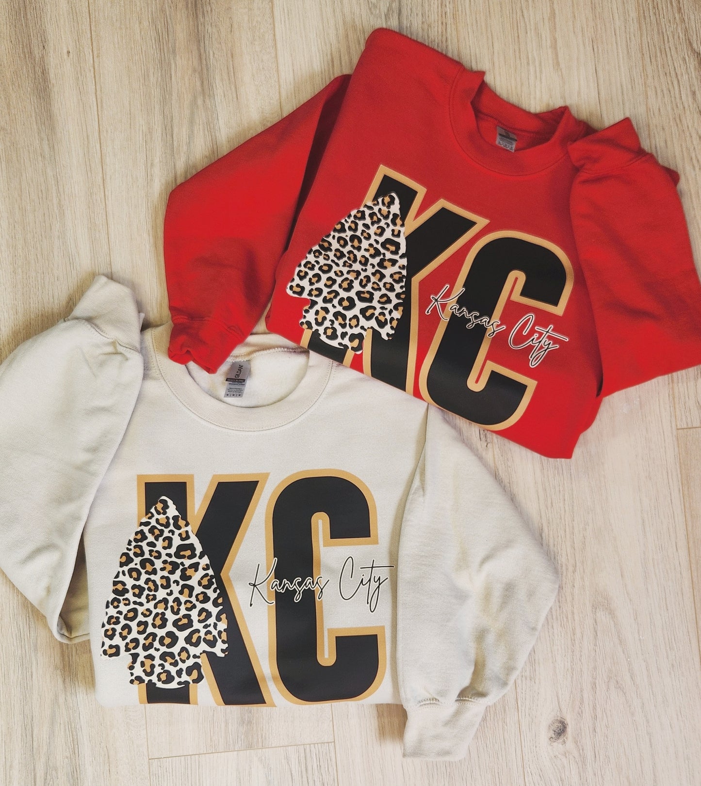 Leopard KC Inspired Sweater Pre-Order