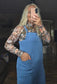 Blue Knit Jumpsuit