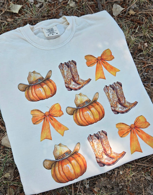 Western Pumpkin Tee Pre-order