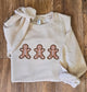 Glitter Gingerbread Crewneck