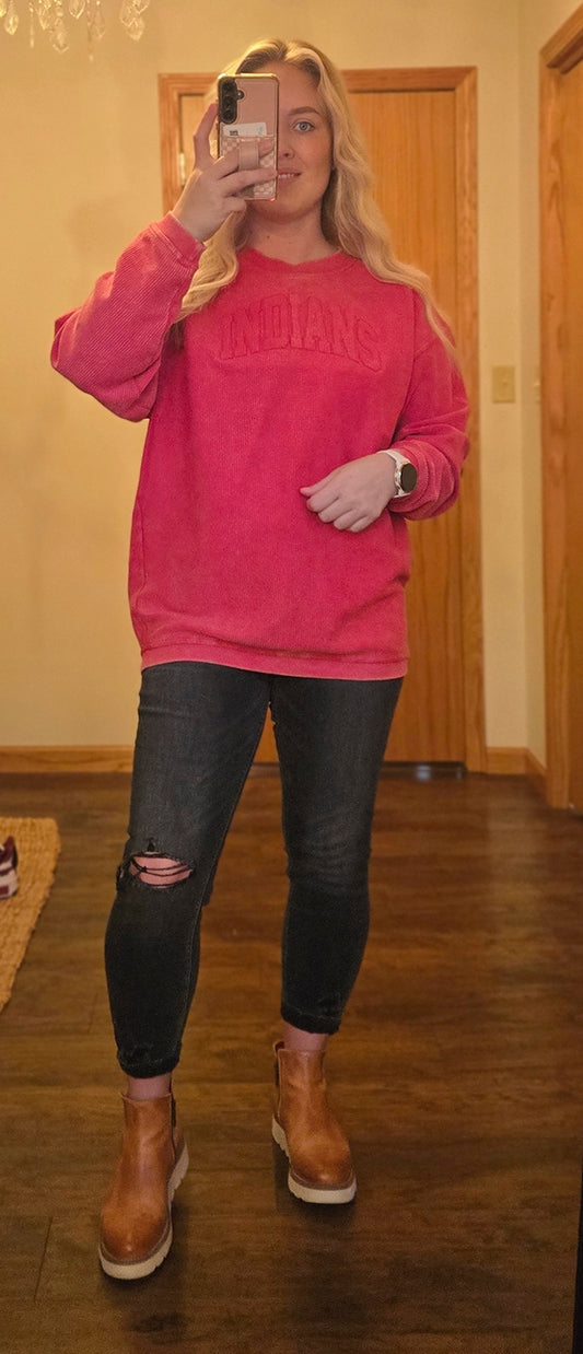 CUSTOM Raggy Embroidered Crewneck