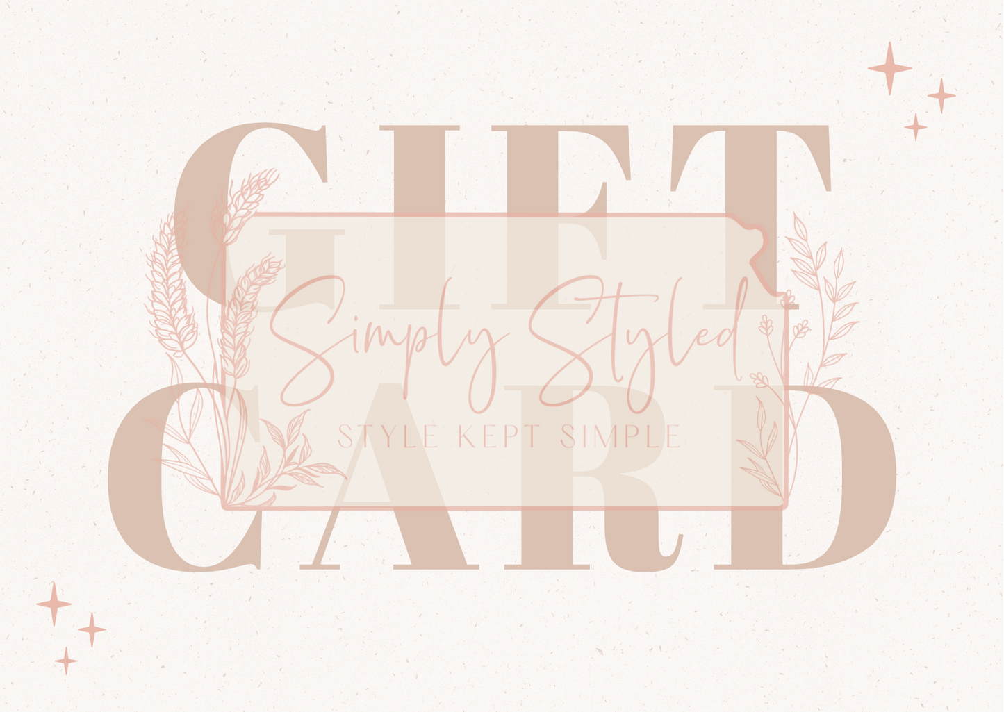 Simply Styled Gift Card