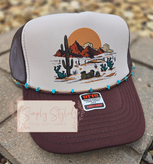 Desert Sunset Hat