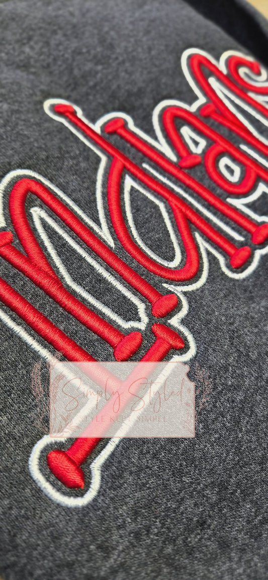 Custom 3D Mascot Embroidery **READ DESCRIPTION**