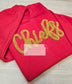 Chiefs Chenille Sweater