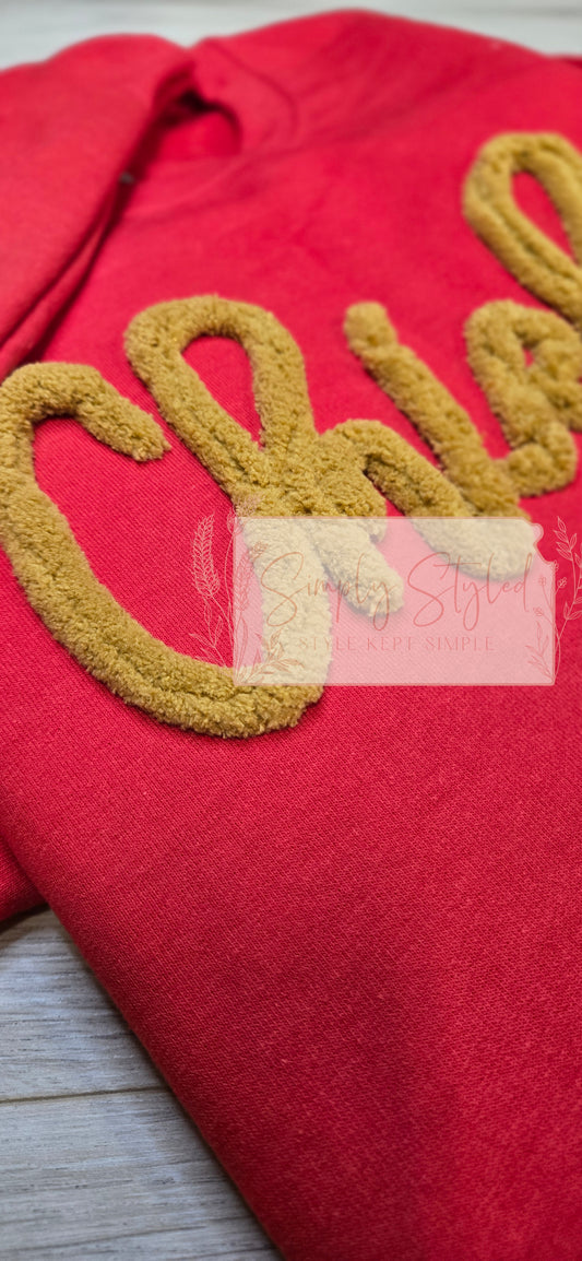 Chiefs Chenille Sweater