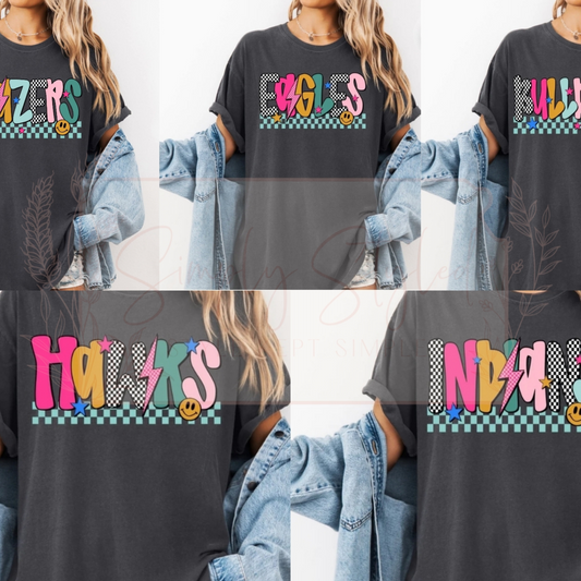 Colorful Mascot Tee [PRE ORDER]