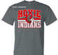 Hoxie Indian Basketball Shirt Fundraiser Design #1