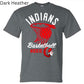 Hoxie Indian Basketball Shirt Fundraiser Design #2
