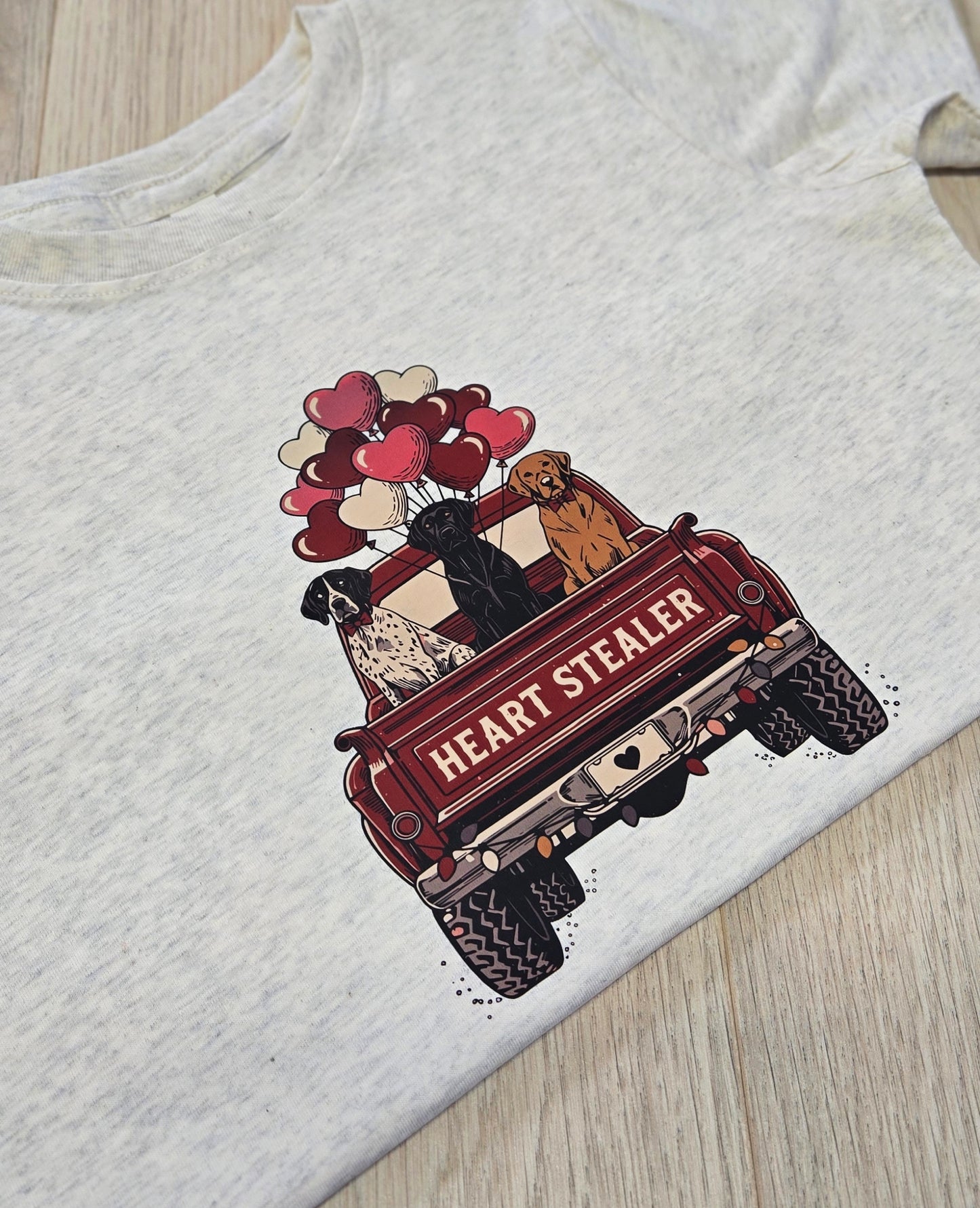 Valentines Heart Stealer Youth Tee PRE ORDER