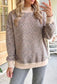 Leopard Mockneck Custom Embroidered