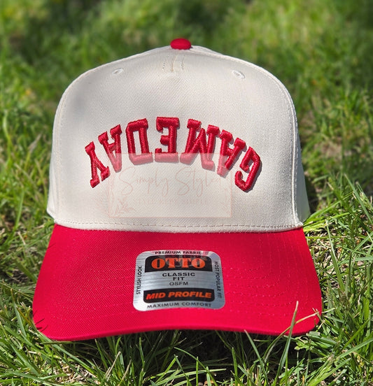 Gameday Puff Embroidered Hat READ DESCRIPTION