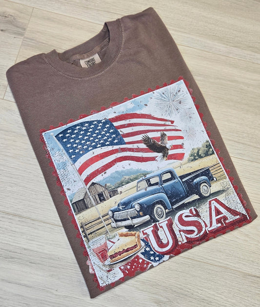 Vintage USA Stamp Tee [PRE-ORDER]