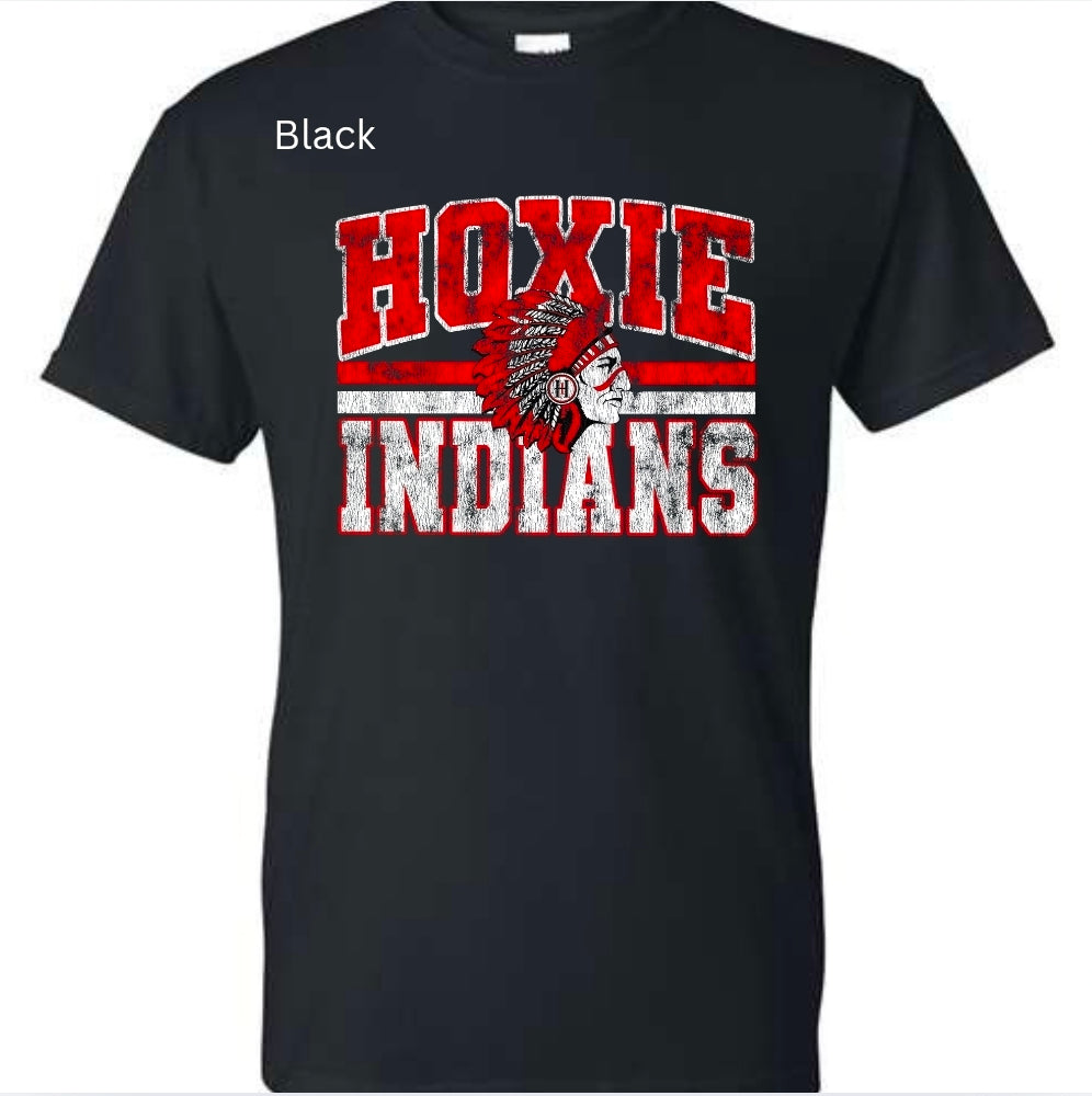 Hoxie Indian Basketball Shirt Fundraiser Design #1