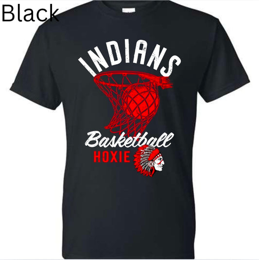 Hoxie Indian Basketball Shirt Fundraiser Design #2
